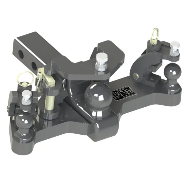 Kuulavetolaite K80 ohjaimilla hydrauliseen vetokoukkuun